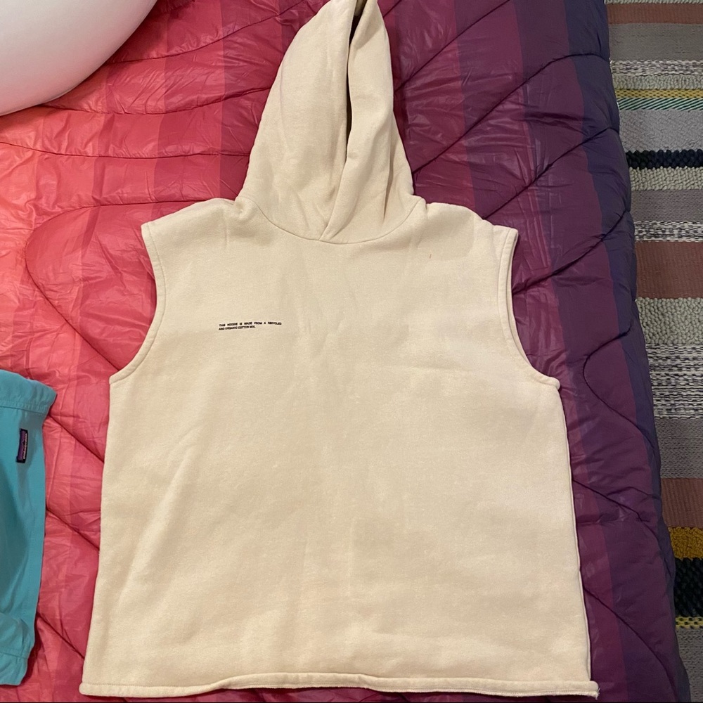 The Pangaia tank with hood